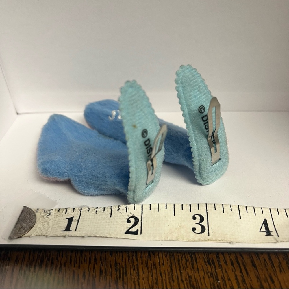 SOLD Set of 2 STITCH Ear Hair Clips Tokyo Disneyland TDR Blue Disney Store Japan - Picture 6 of 13
